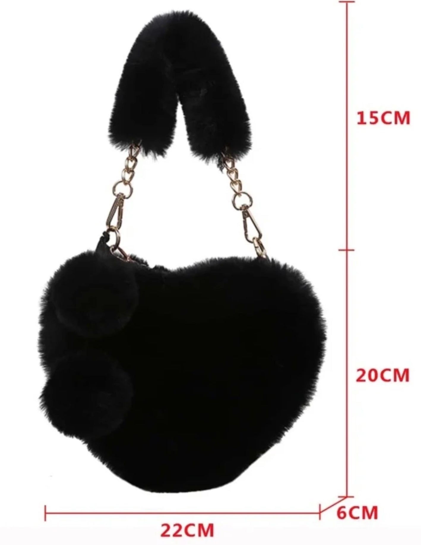 Heart Design Shoulder Bag